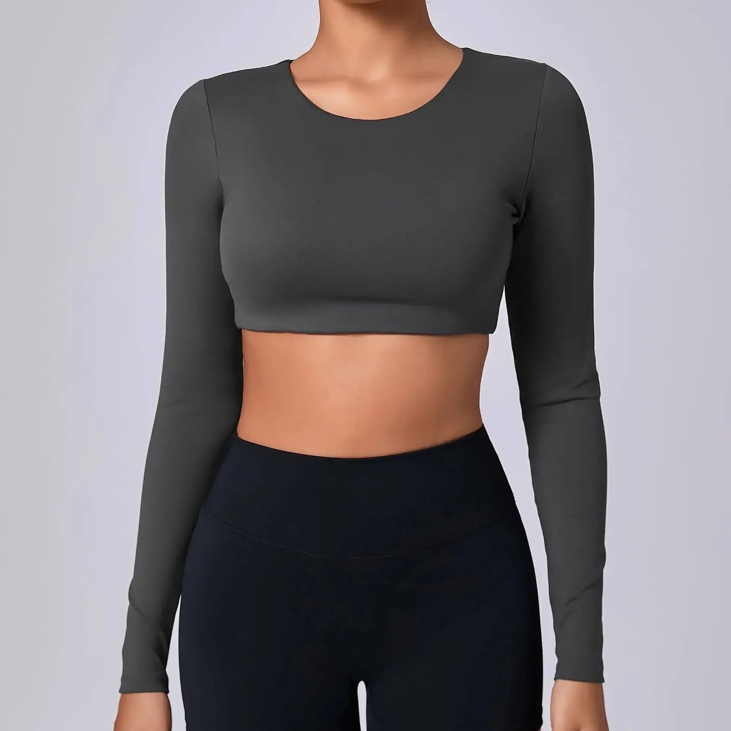 REYA | Cropped Longsleeve Top with Push-up Effect 5