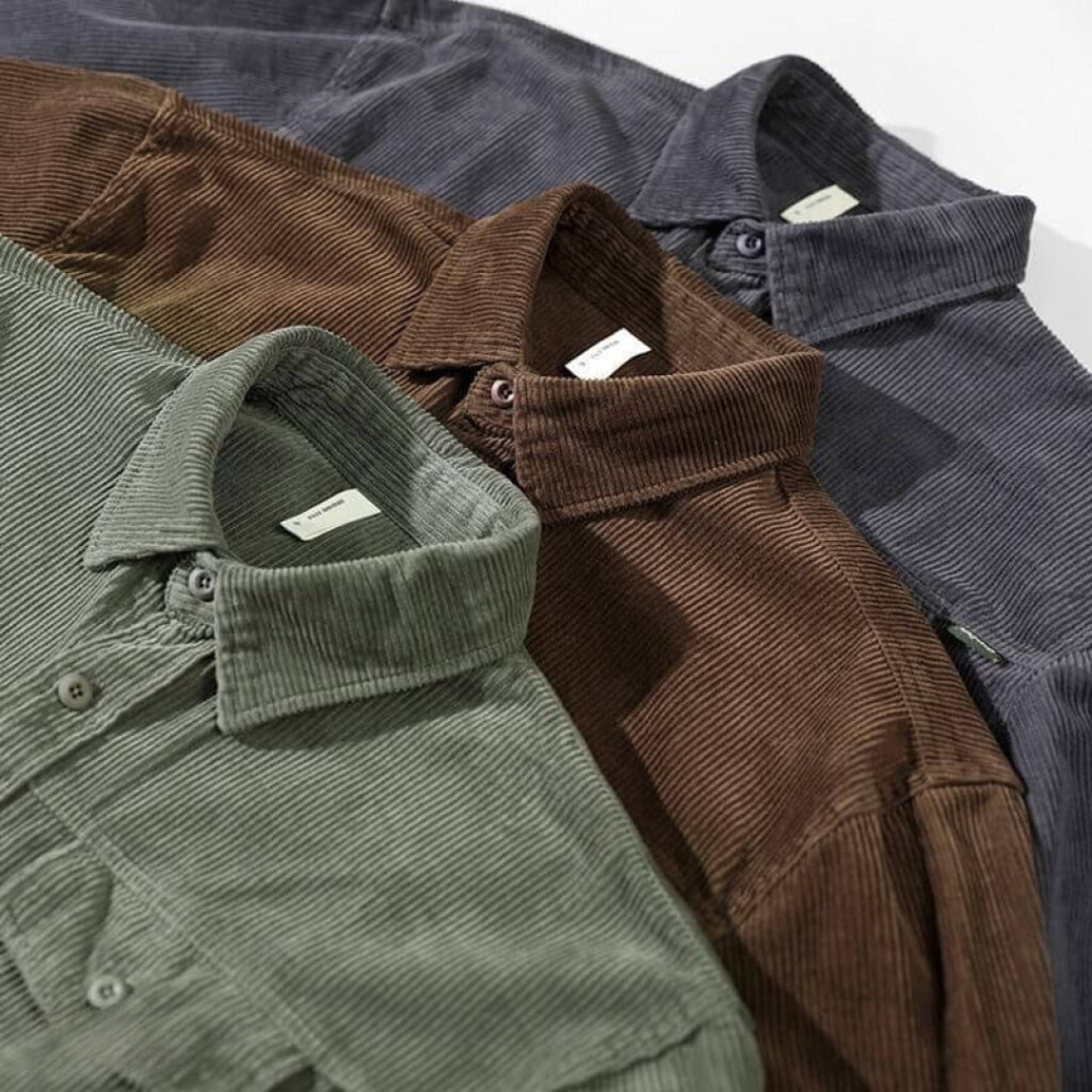Raven Women's Top | Multi-Pocket Corduroy Elegance 3