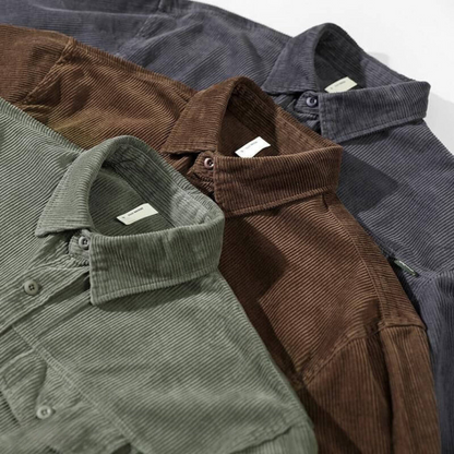 Raven Women's Top | Multi-Pocket Corduroy Elegance 3