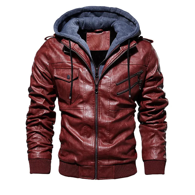 Robo Men's Motorcycle Jacket | Durable Protection, Stylish Design 2