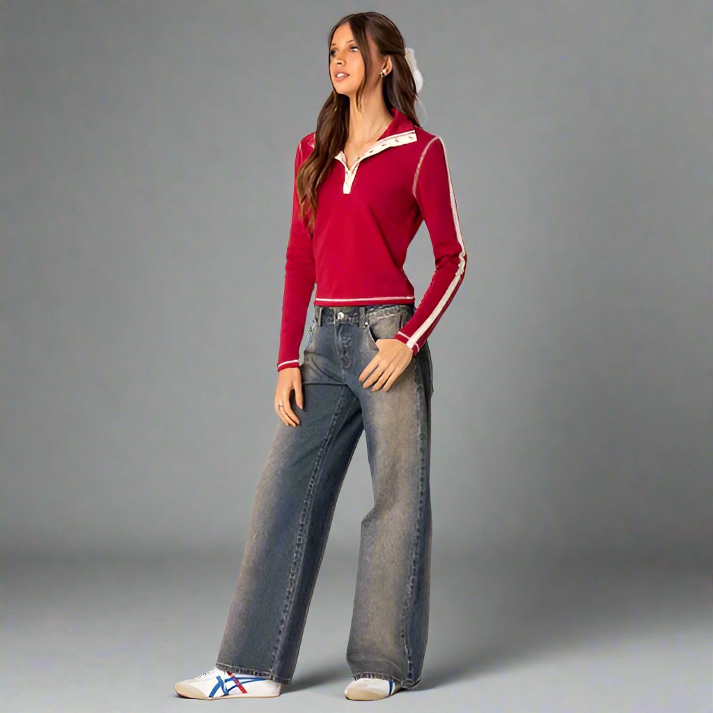 Roxy | Low-Rise Jeans – Trendy & Comfortable Stretch Denim | Y2K Fit 4