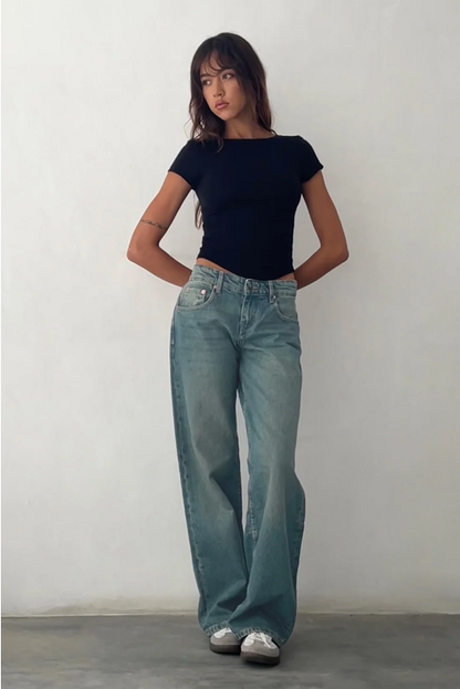 Roxy | Low-Rise Jeans – Trendy & Comfortable Stretch Denim | Y2K Fit 6