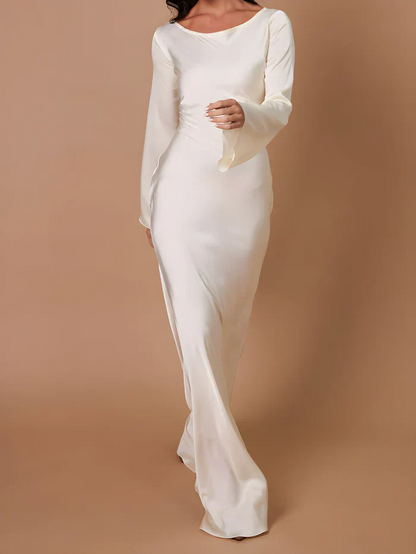 SERAPHINA | Bodycon Maxi Dress with Long Sleeves 2