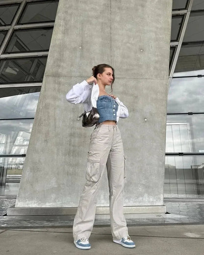 SIENNA | Adjustable Cargo Pants with Cargo Pockets 1