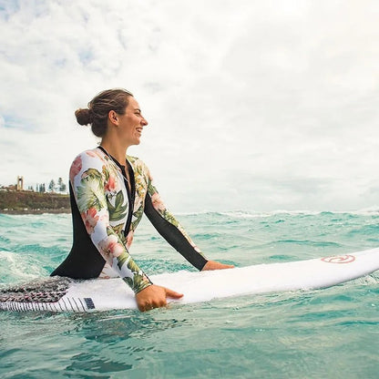 SOLANI | Surf Bodysuit with Colorful Print & UV Protection 6