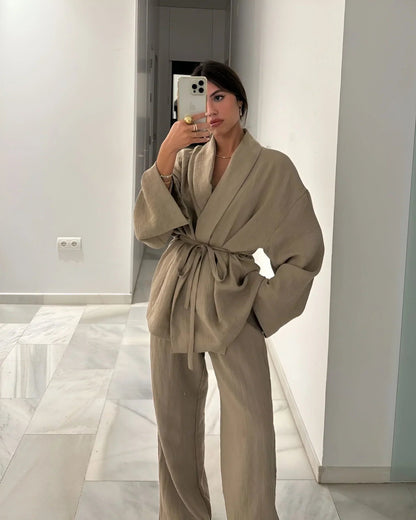 SORAYA | Airy Kimono Set for Women 3