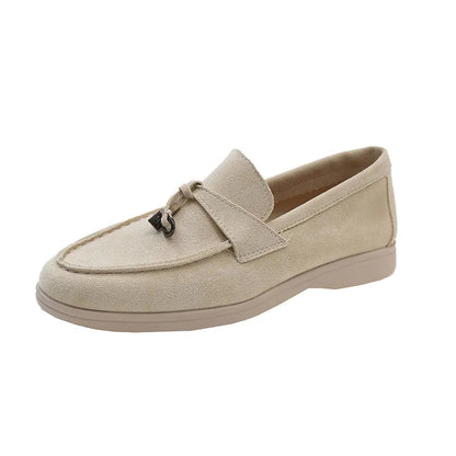 SORELLE | Suede Slip-ons with Flexible Comfort Sole 2