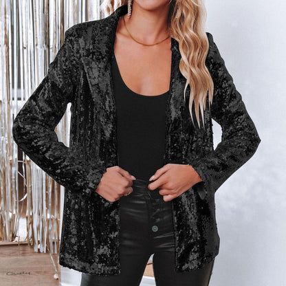 Sequin Glamour Women's Blazer | Lightweight and Elegant 7