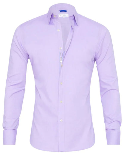 Sleek Men's Zip Shirt | Lightweight Egyptian Cotton Blend 1