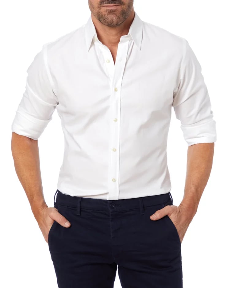Sleek Men's Zip Shirt | Lightweight Egyptian Cotton Blend 12