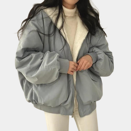 Sophie Women's Winter Coat | Lined Interior, Trendy Short Cut 0
