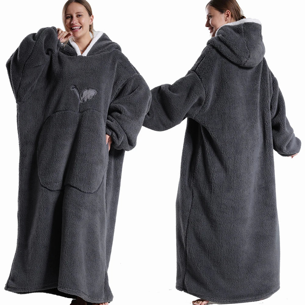 Sora Unisex Portable Blanket | Super Soft Plush, With Hood 1