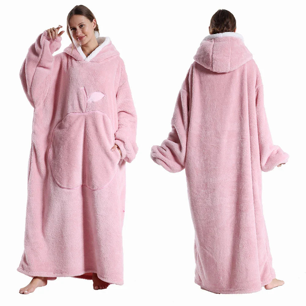 Sora Unisex Portable Blanket | Super Soft Plush, With Hood 11