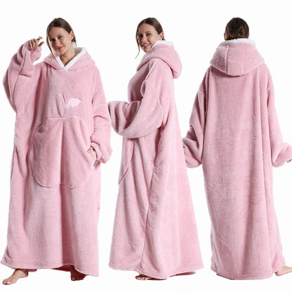 Sora Unisex Portable Blanket | Super Soft Plush, With Hood 3