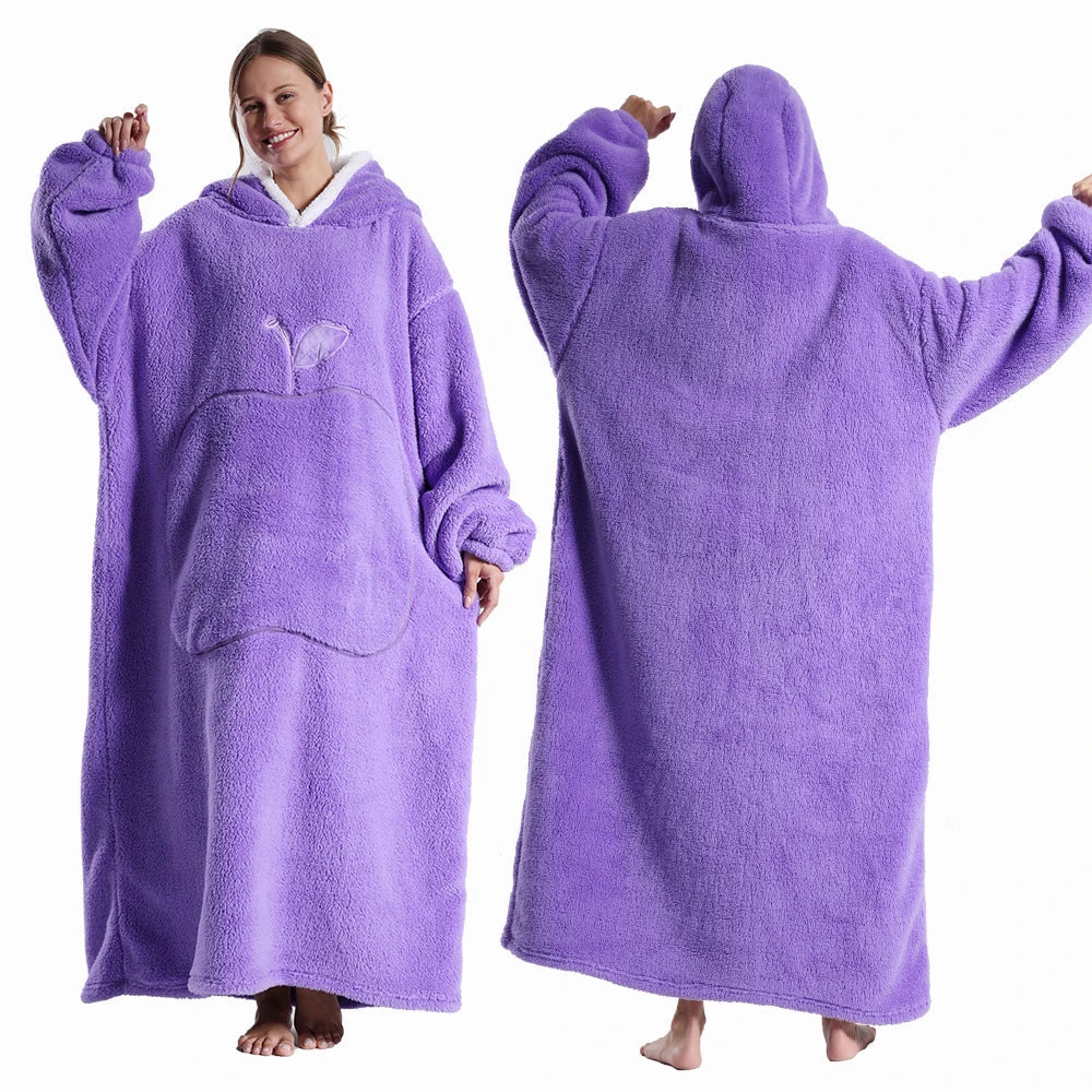 Sora Unisex Portable Blanket | Super Soft Plush, With Hood 9
