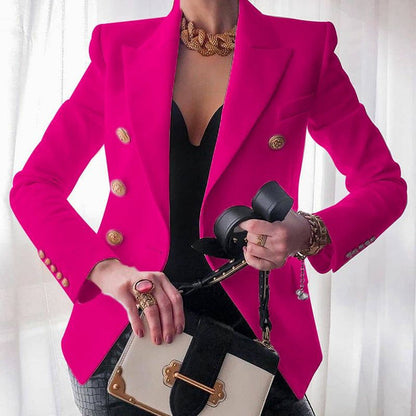 Soraya | Luxury Fitted Blazer with Double Row of Buttons 4