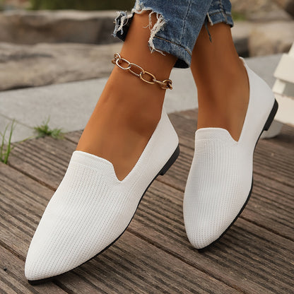 Sorella | Knitted Flat Loafers for Women 7
