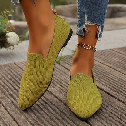 Sorella | Knitted Flat Loafers for Women 9