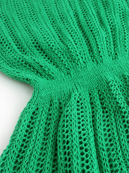 Soreya Knit – Ethereal Knitted Summer Dress with V-neck 6