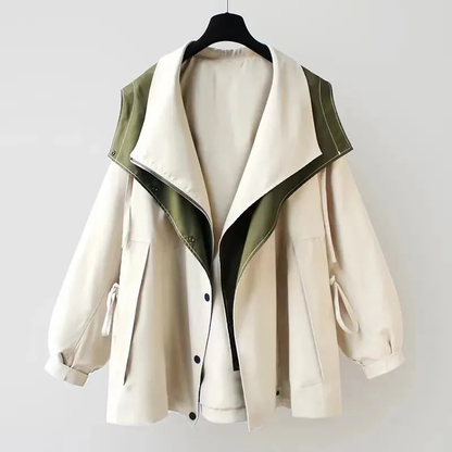 Stylish Women's Rain Jacket – Waterproof & Versatile 0