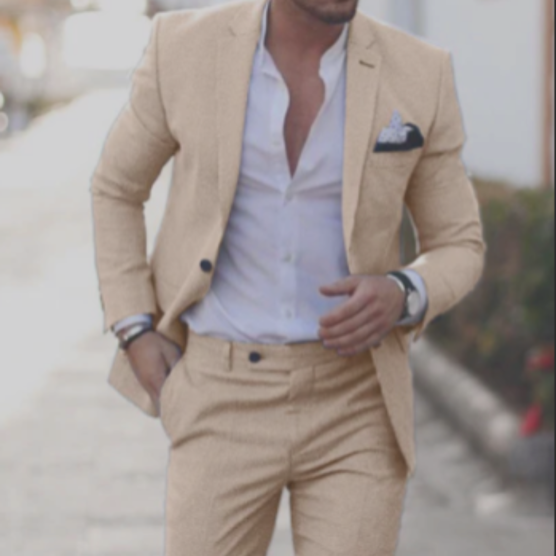 Summer Men's Suit | Lightweight Blazer and Pants for Weddings 9
