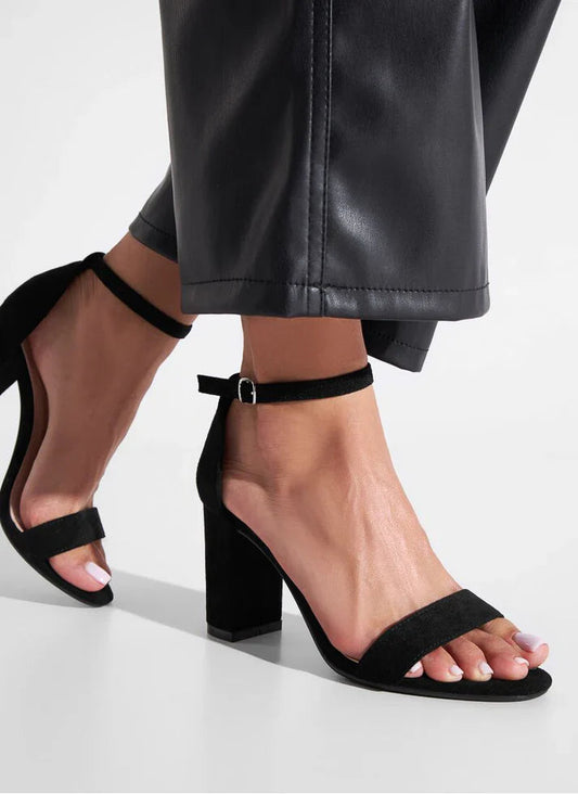 TALINA | Trendy sandals with heel and adjustable straps 1
