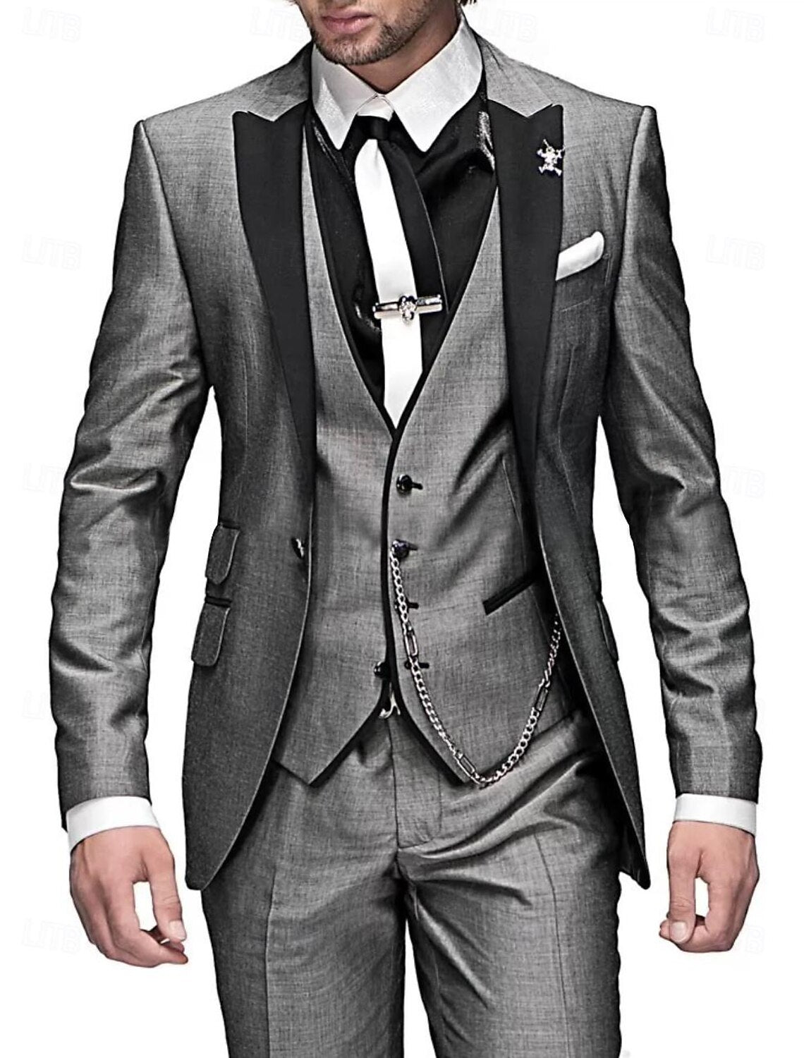 Toni Men's Linen Suit | Timeless Design, Comfortable Fit 5