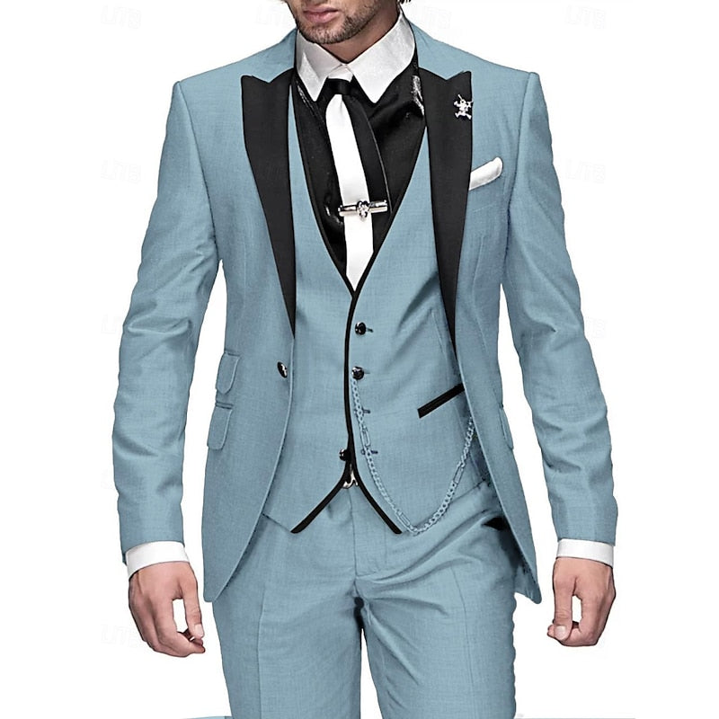 Toni Men's Linen Suit | Timeless Design, Comfortable Fit 6