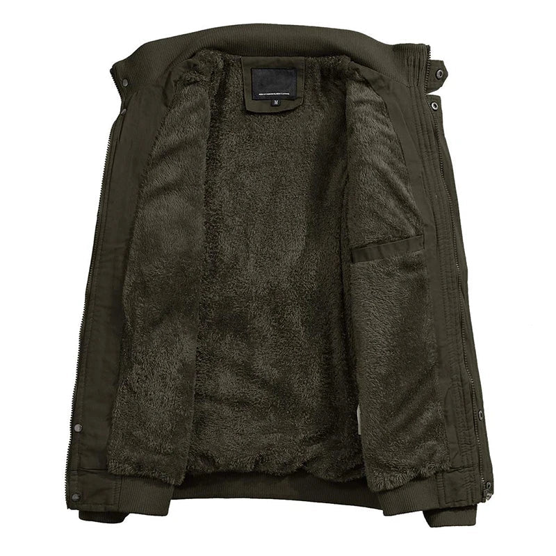 Tough Military Jacket for Men | Durable Winter Style 1