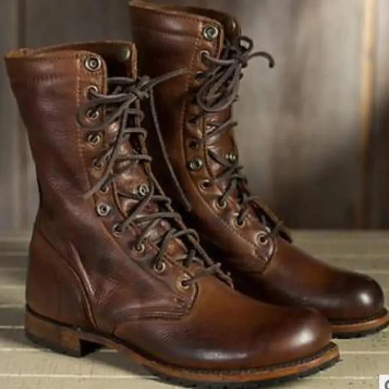 VESINA | Women's Leather Boots with Warm Lining 1