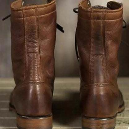 VESINA | Women's Leather Boots with Warm Lining 2