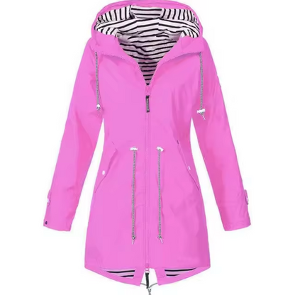 Vera Women's Jacket | Lightweight Weatherproof with Adjustable Hood 2