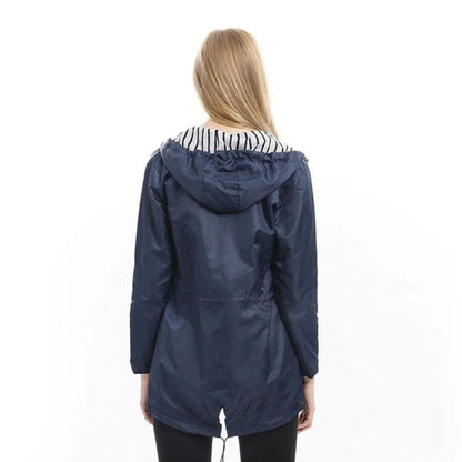 Vera Women's Jacket | Lightweight Weatherproof with Adjustable Hood 7