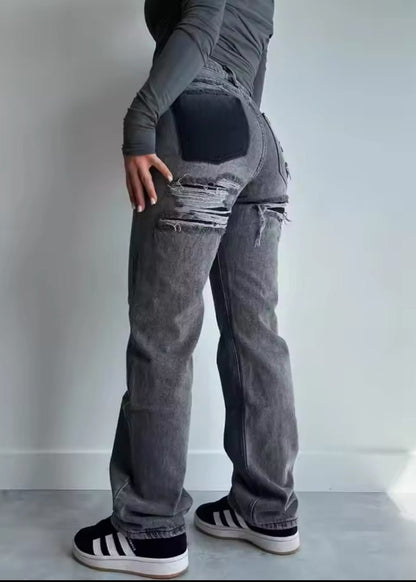 Vintage Ripped Jeans | Casual Comfort | High-Quality Denim 2