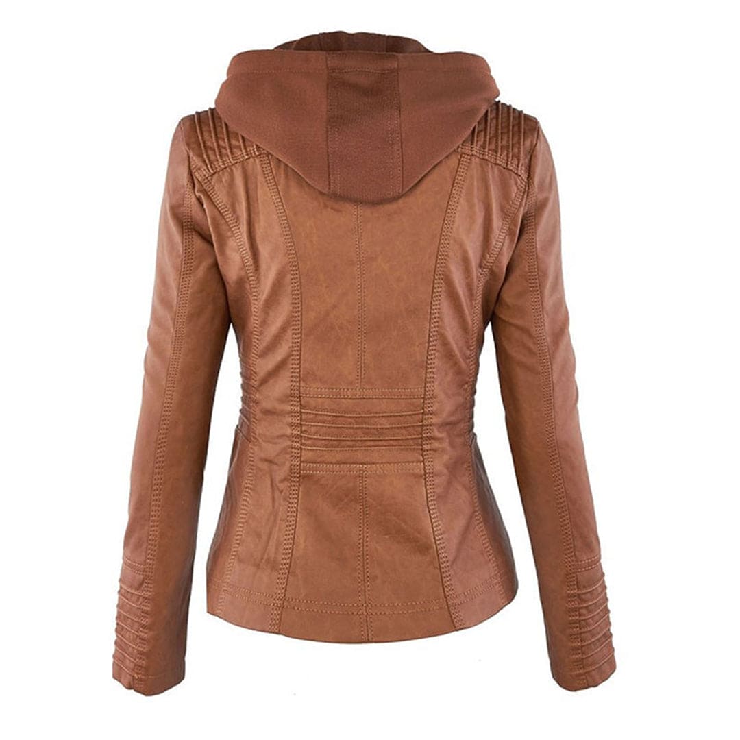 Wendy Women's Jacket | Black Women's Hooded Jacket, Casual 2