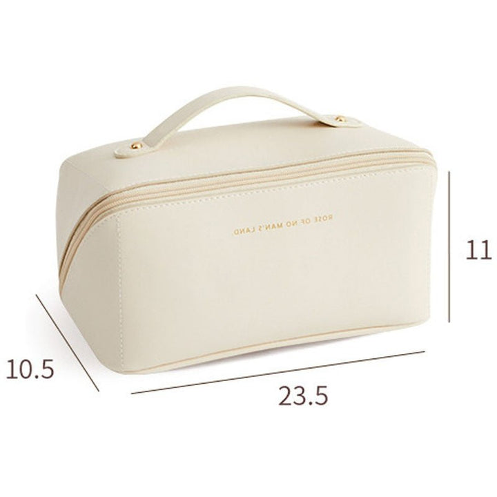 Wendy Women's Makeup Bag | PU Leather and Polyester, Elegant 5
