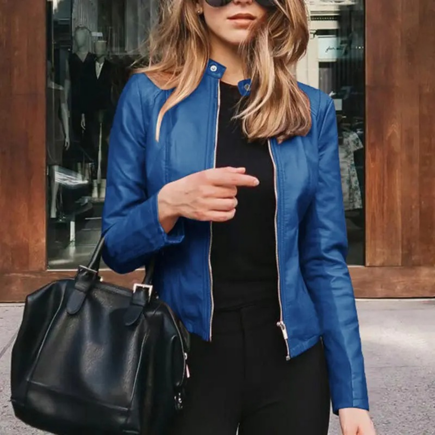 Wendy Women's Motorcycle Jacket | Faux Leather, Edgy Style 10