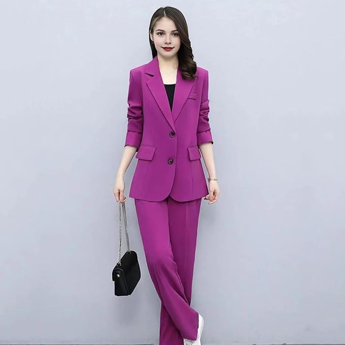 Wendy Women's Pantsuit | Tailored Blazer, Elegant for Festive Occasions 2