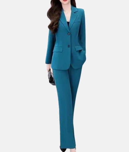 Wendy Women's Pantsuit | Tailored Blazer, Elegant for Festive Occasions 9