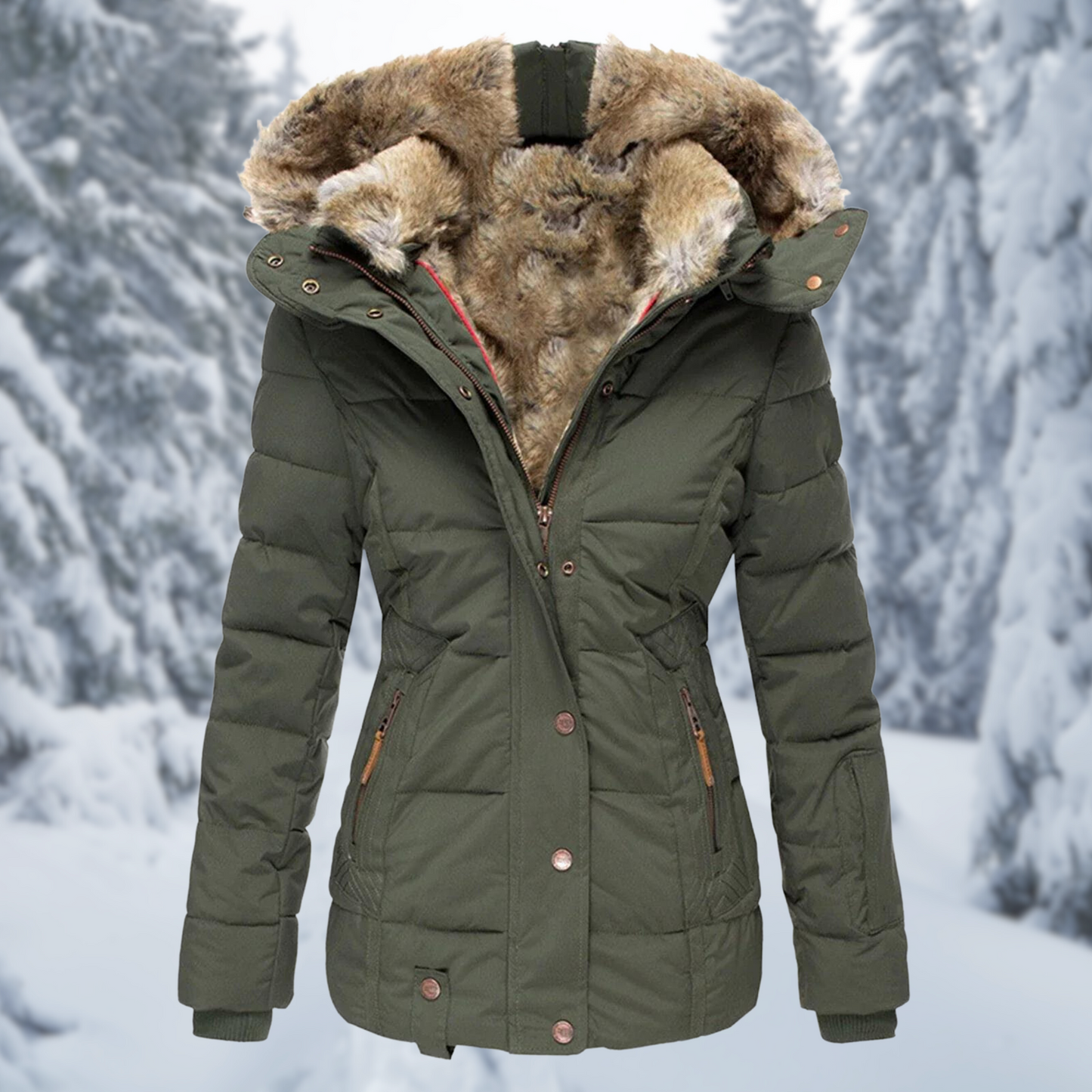 Wendy Women's Winter Coat | Elegant, Comfortable and Stylish 0