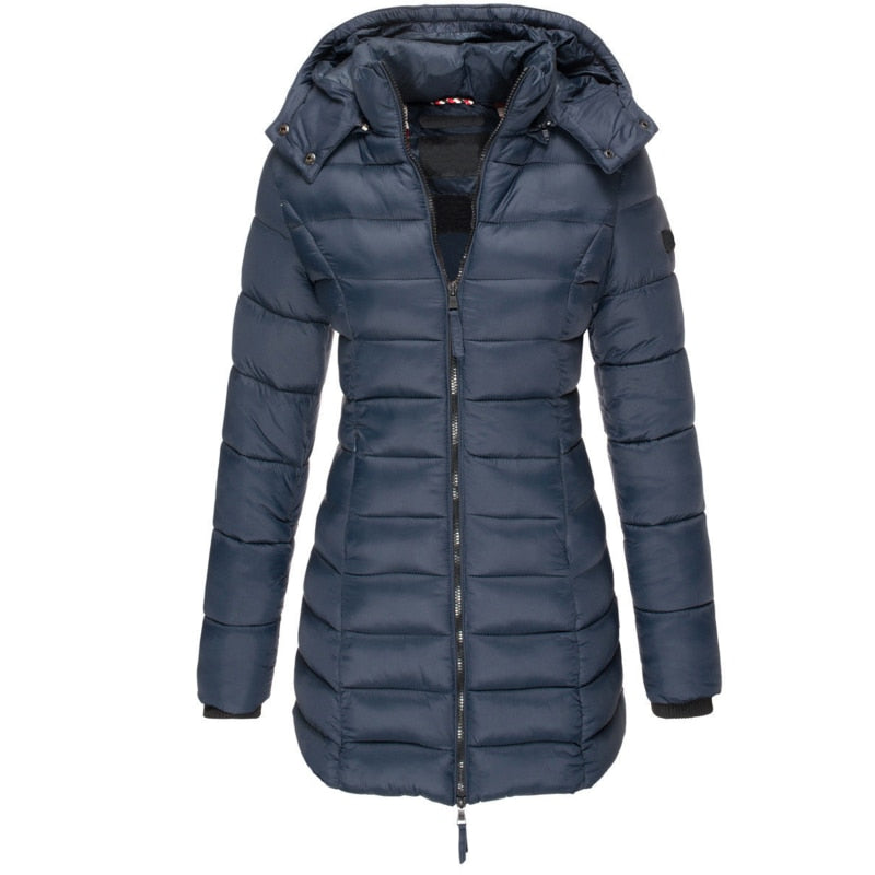 Wendy Women's Winter Jacket | Padded Polyester with Hood 0