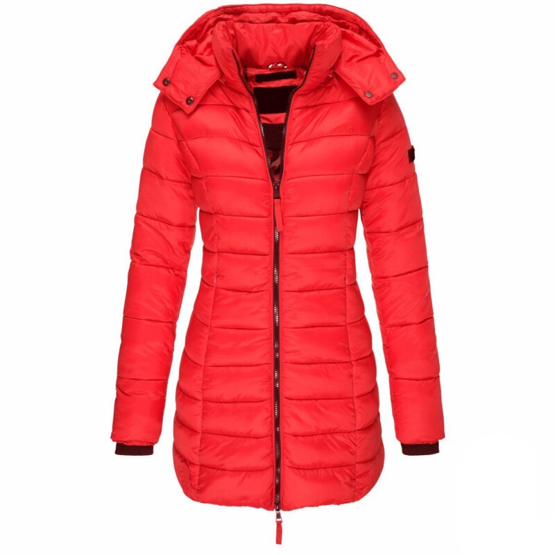 Wendy Women's Winter Jacket | Padded Polyester with Hood 5