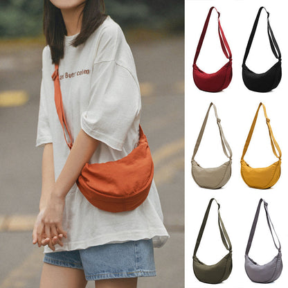 Wille Women's Handbag | Durable Polyester, Casual Half Moon Design 3