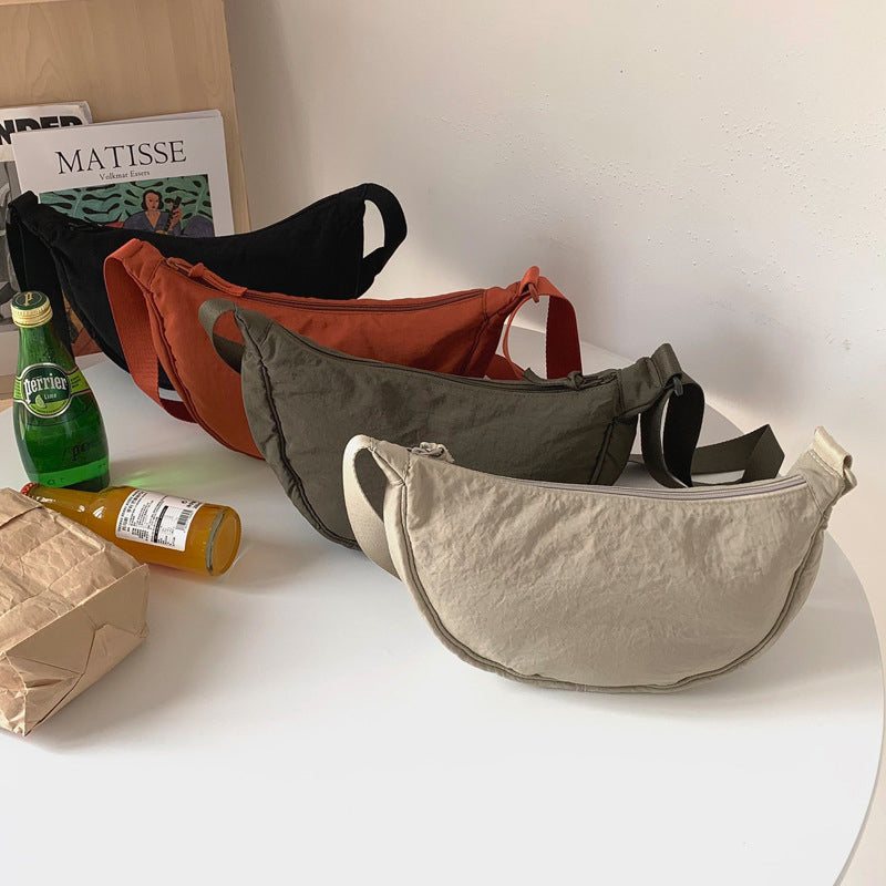 Wille Women's Handbag | Durable Polyester, Casual Half Moon Design 5