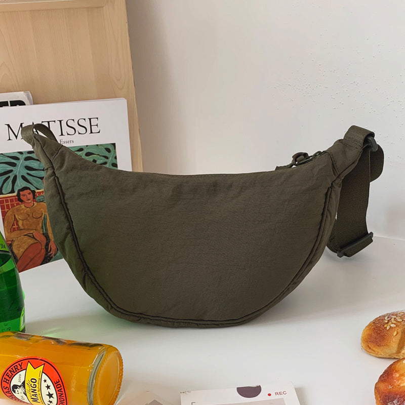 Wille Women's Handbag | Durable Polyester, Casual Half Moon Design 7