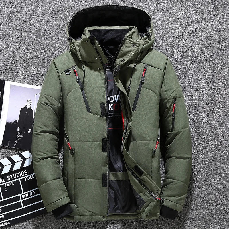 Willem Down Jacket for Men | Slim Design, Warm Hood, High-Quality Down 1