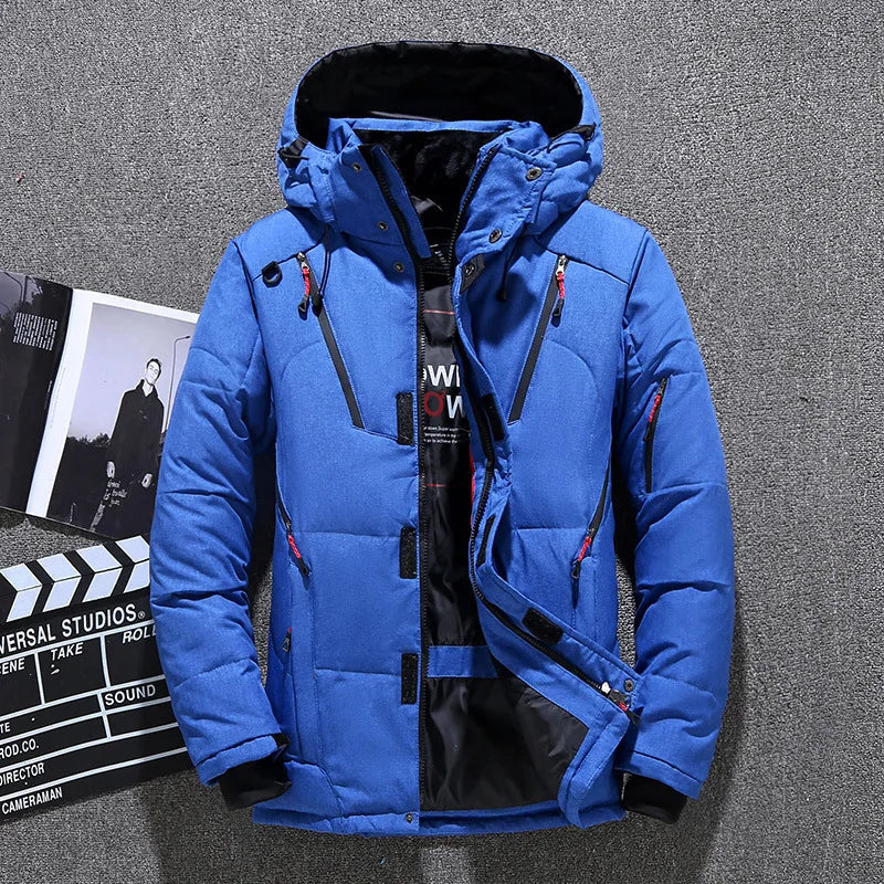 Willem Down Jacket for Men | Slim Design, Warm Hood, High-Quality Down 8