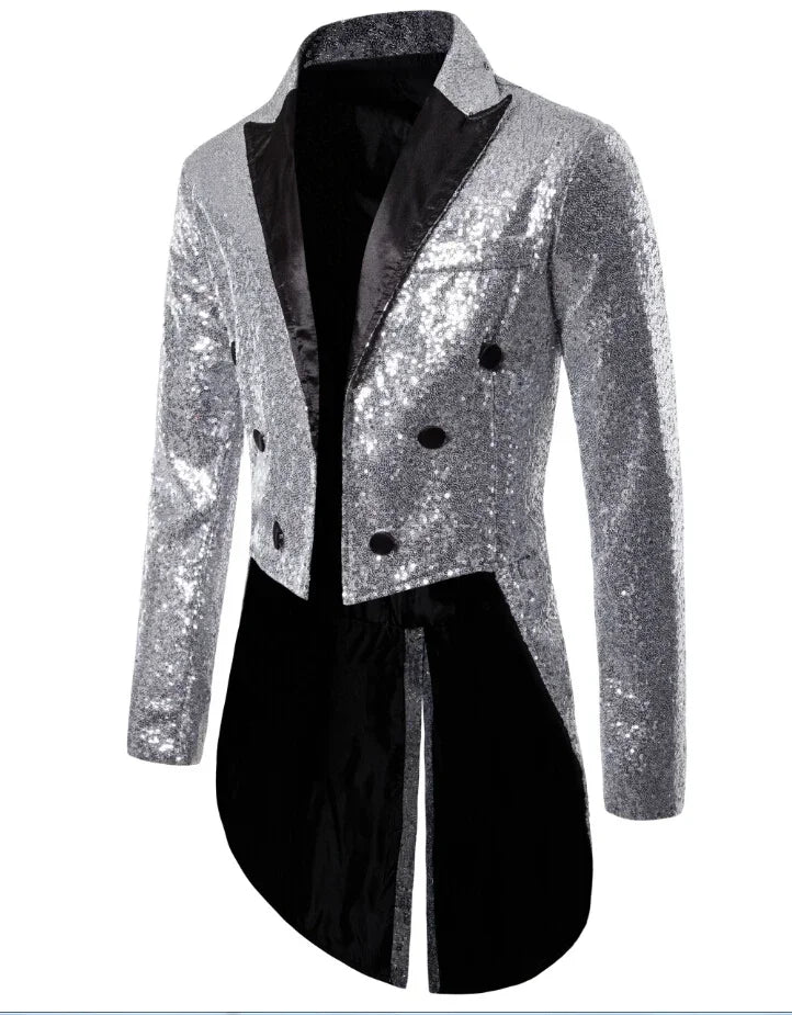 Willem Glitter Skirt for Men | Sequins, Elegant Look 0