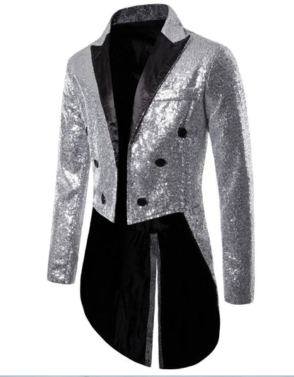 Willem Glitter Skirt for Men | Sequins, Elegant Look 0