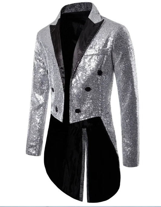 Willem Glitter Skirt for Men | Sequins, Elegant Look 0